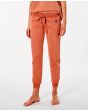 Mujer con pantalón de Chándal Rip Curl Surfers Original Naranja