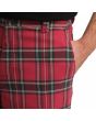 Hombre con Pantalón chino Volcom V ENT Noa Deane Plaid rojo a cuadros bolsillo