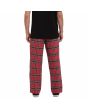 Hombre con Pantalón chino Volcom V ENT Noa Deane Plaid rojo a cuadros posterior