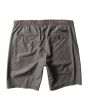 Pantalón corto elástico Vissla Hemp No See Ums Eco Elastic 18" Phantom negro posterior