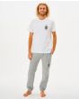 Hombre con pantalón de chándal Rip Curl Search Icon gris frontal