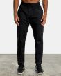 Hombre con pantalón Deportivo Rvca VA Sport Spectrum III negro
