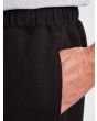 Pantalón Deportivo de forro polar Volcom Iconic Stone Black para hombre bolsillo lateral