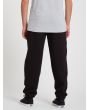 Pantalón Deportivo de forro polar Volcom Iconic Stone Black para hombre posterior