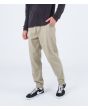 Hombre con Pantalones Jogger Hurley Outsider Icon II caqui bolsillo