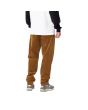 Hombre con Pantalón de pana Carhartt WIP Newel Pant Marrón (Rinsed) posterior