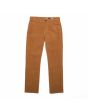 Pantalón de pana Volcom Solver 5 Pocket Corduroy Tobacco para hombre