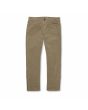 Pantalón de pana Volcom Solver 5 Pocket Khaki para hombre