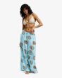Mujer con pantalón Playero Billabong Beach Bound Azul Clearwater ajuste