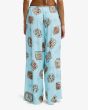 Mujer con pantalón Playero Billabong Beach Bound Azul Clearwater posterior
