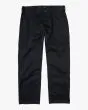 Pantalón de corte relajado RVCA Americana Chino negro para hombre 