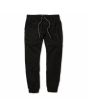 Pantalón de cintura elástica Volcom Frickin Slim Tapered Jogger negro para hombre