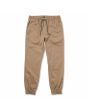 Pantalón con cintura elástica Volcom Frickin Slim Tapered Jogger Khaki para hombre