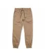 Pantalón con cintura elástica Volcom Frickin Slim Tapered Jogger Khaki para hombre