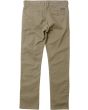 Pantalón Chino Vissla High Tide marrones para hombre posterior