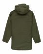 Parka resistente al agua con forro acolchado sherpa Element Field 2.0 Verde para hombre posterior