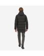 Hombre con parka impermeable Patagonia Jackson Glacier negra posterior