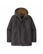 Chaqueta impermeable y aislante con capucha Patagonia Men's Isthmus Parka Ink Black
