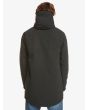 Hombre con Chaqueta Parka ligera Quiksilver New Skyward Jacket Negra posterior
