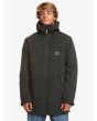 Hombre con Chaqueta Parka ligera Quiksilver New Skyward Jacket Negra