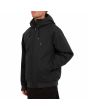 Hombre con parka gruesa Volcom Hernan 10K Jacket Negra bolsillo