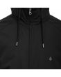 Hombre con parka gruesa Volcom Hernan 10K Jacket Negra cuello