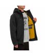 Hombre con parka gruesa Volcom Hernan 10K Jacket Negra interior