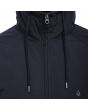 Hombre con parka con capucha Volcom Hernan 5K Jacket Azul Marino cuello
