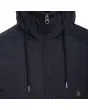 Hombre con parka con capucha Volcom Hernan 5K Jacket Azul Marino cuello