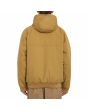 Hombre con parka con capucha Volcom Hernan 5K Jacket Tobacco posterior