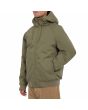 Hombre con parka con capucha Volcom Hernan 5K Jacket Wintermoss Verde bolsillo
