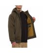 Hombre con parka con capucha Volcom Hernan 5K Jacket Wren interior