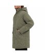 Hombre con Parka gruesa y acolchada Volcom Longstone Wintermoss Verde bolsillo