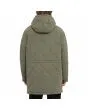 Hombre con Parka gruesa y acolchada Volcom Longstone Wintermoss Verde posterior