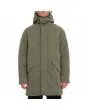 Hombre con Parka gruesa y acolchada Volcom Longstone Wintermoss Verde