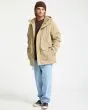 Hombre con Volcom Starget 5K Parka color Khaki corte amplio