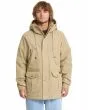 Hombre con Volcom Starget 5K Parka color Khaki
