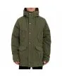 Hombre con parka Volcom Starget 5K Verde Militar