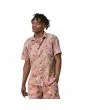Hombre con camisa de manga corta Patagonia M's Back Step Shirt Channeling Spring Milkweed Mauve