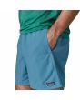 Hombre con Bañador Patagonia M's Baggies Shorts 5in Azules bolsillo lateral