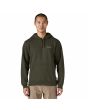 Hombre con Sudadera Patagonia Boardshort Logo Uprisal Hoody Basin Green Unisex frontal