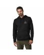 Hombre con Sudadera de capucha Patagonia Chouinard Crest Uprisal Negra Unisex frontal