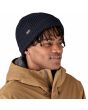 Hombre con Gorro de invierno Patagonia Fisherman's Rolled Beanie Azul Marino Unisex