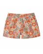 Bañador Patagonia Kids Costa Rica Baggies Shorts 3in para niño rosa con estampado floral posterior