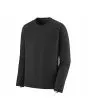 Camiseta térmica de manga larga Patagonia Men's Capilene Thermal Weight Negra para hombre