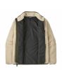 Chaqueta de forro polar Patagonia Men's Classic Retro X Fleece Jacket Dark Natural - Basin Green para hombre abierta