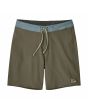 Bañador Surf Patagonia Hydropeak Boardshorts 18 Verde para hombre