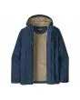 Cazadora impermeable Patagonia Men's Jackson Glacier Rain Jacket Tidepool Blue para hombre interior