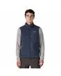 Hombre con chaleco de forro polar Patagonia Retro Pile Fleece Vest New Navy/Sunken Blue