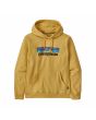 Sudadera con capucha Patagonia P-6 logo Uprisal Hoody amarilla Unisex